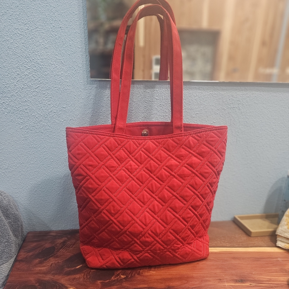 Vera Bradley Quilted Tote Bag